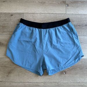 Baleaf Sky Blue Shorts with Black Waistband